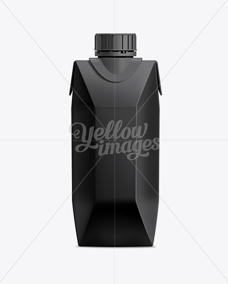 330ml Juice Carton with Screw Cap Mockup