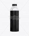 1L Plastic Milk Bottle Mock-Up