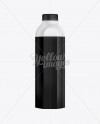 1L Plastic Milk Bottle Mock-Up