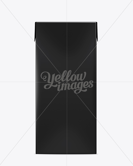 1L Juice Carton Package Mockup - Free Download Images High Quality PNG