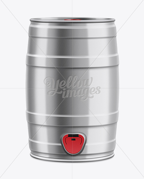 5L Draft Beer Keg Mockup