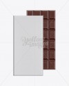 Chocolate Bar Packaging Mockup