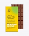 Milk Chocolate Bar Mockup