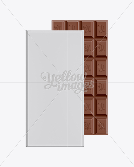 Milk Chocolate Bar Mockup