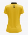 Womens Polo HQ Mockup - Back View