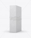 Cereal Box Mockup - 70° Angle Front View (Eye-Level Shot)