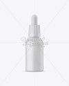 Matte Plastic Dropper Bottle Mockup