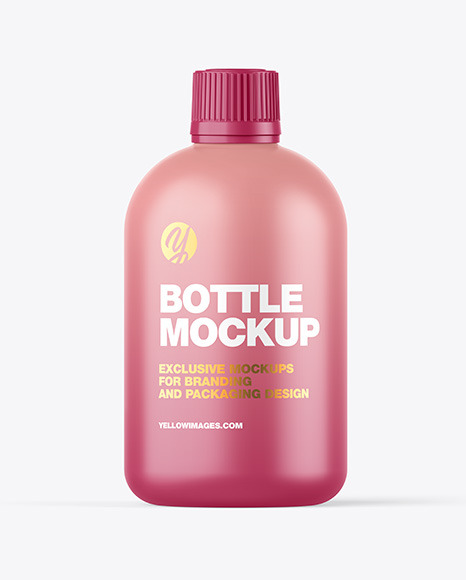 Matte Bottle Mockup