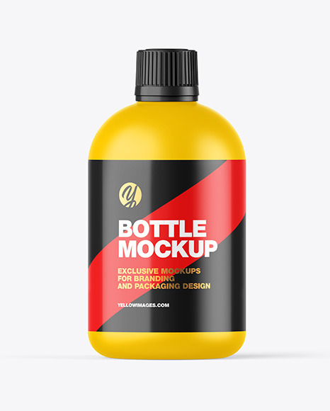 Matte Bottle Mockup