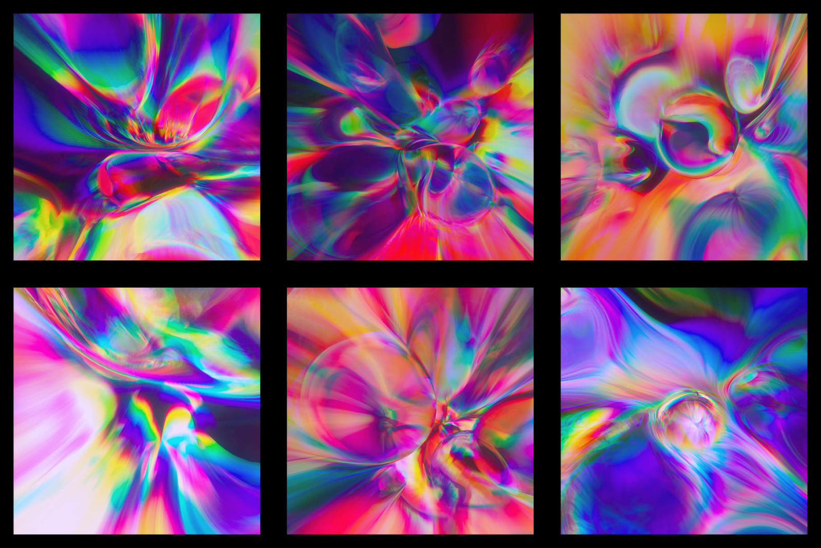 Delirium: Abstract Chromatic Aberration