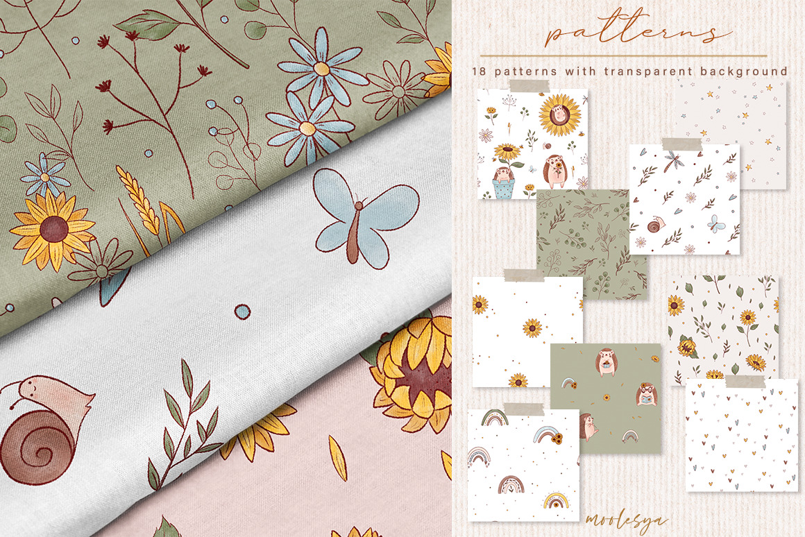 Sunflower Hedgehog • Kids-collection Sunflower Hedgehog • Kids-collection