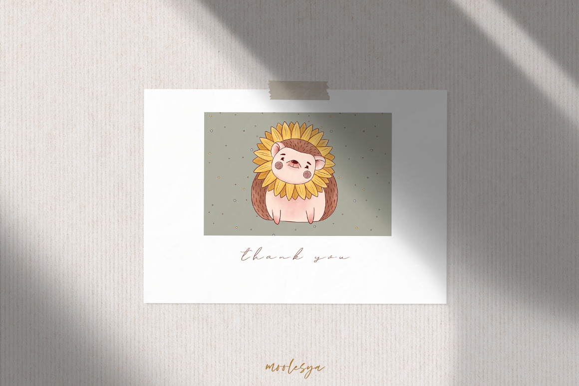 Sunflower Hedgehog • Kids-collection Sunflower Hedgehog • Kids-collection