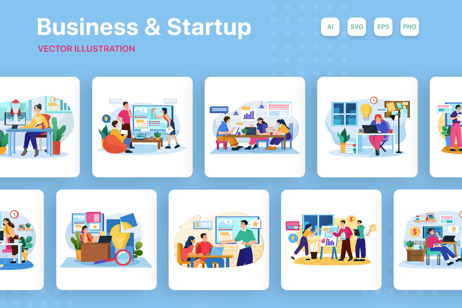 M160_Startup Illustrations M160_Startup Illustrations