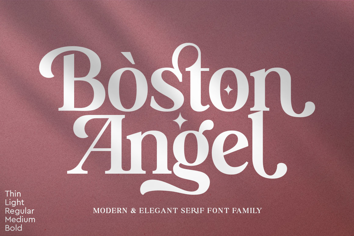 Boston Angel Serif Boston Angel Serif