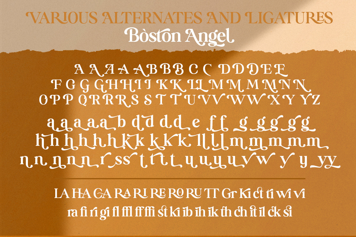 Boston Angel Serif Boston Angel Serif