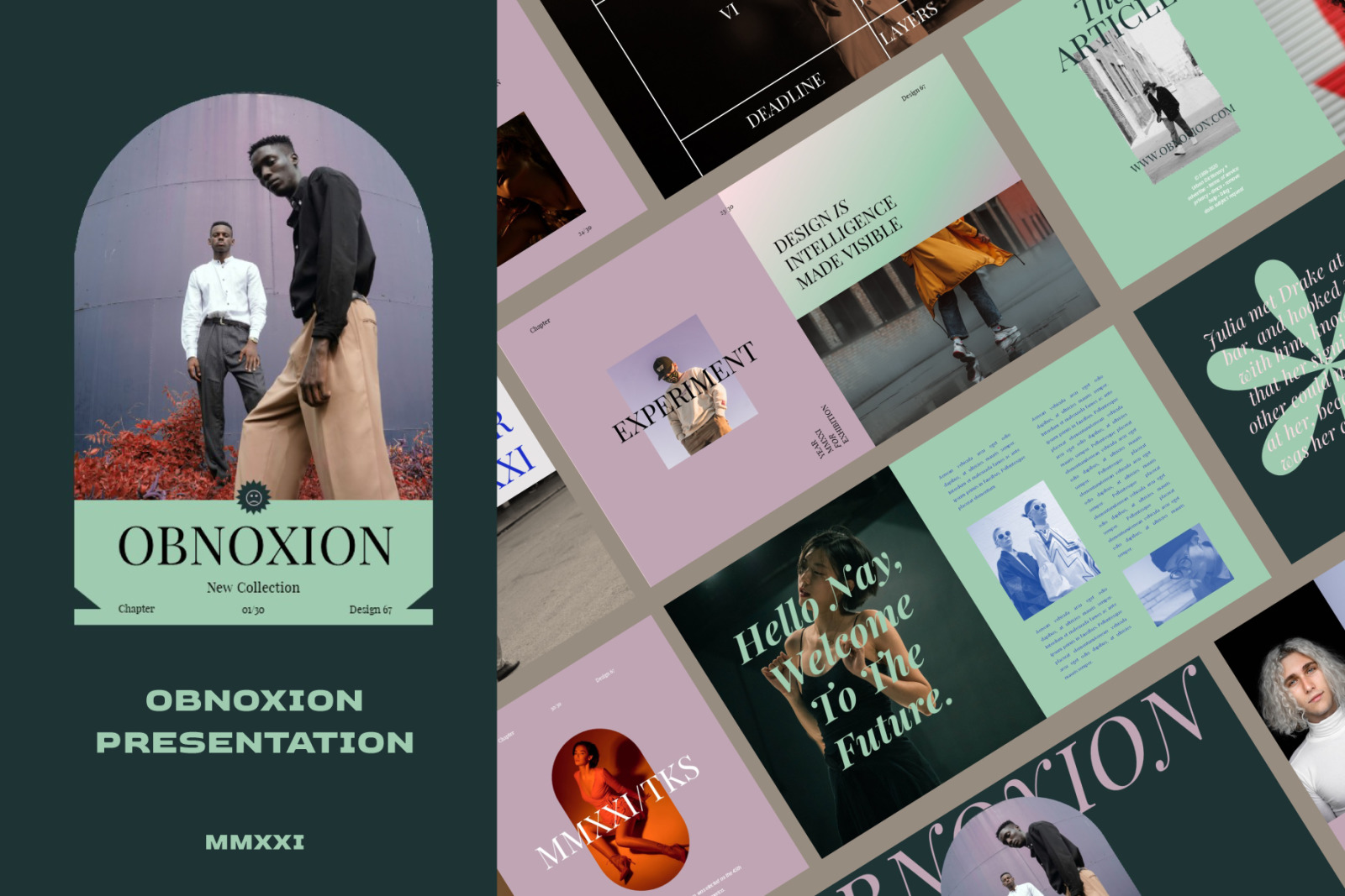 OBNOXION Presentation Template