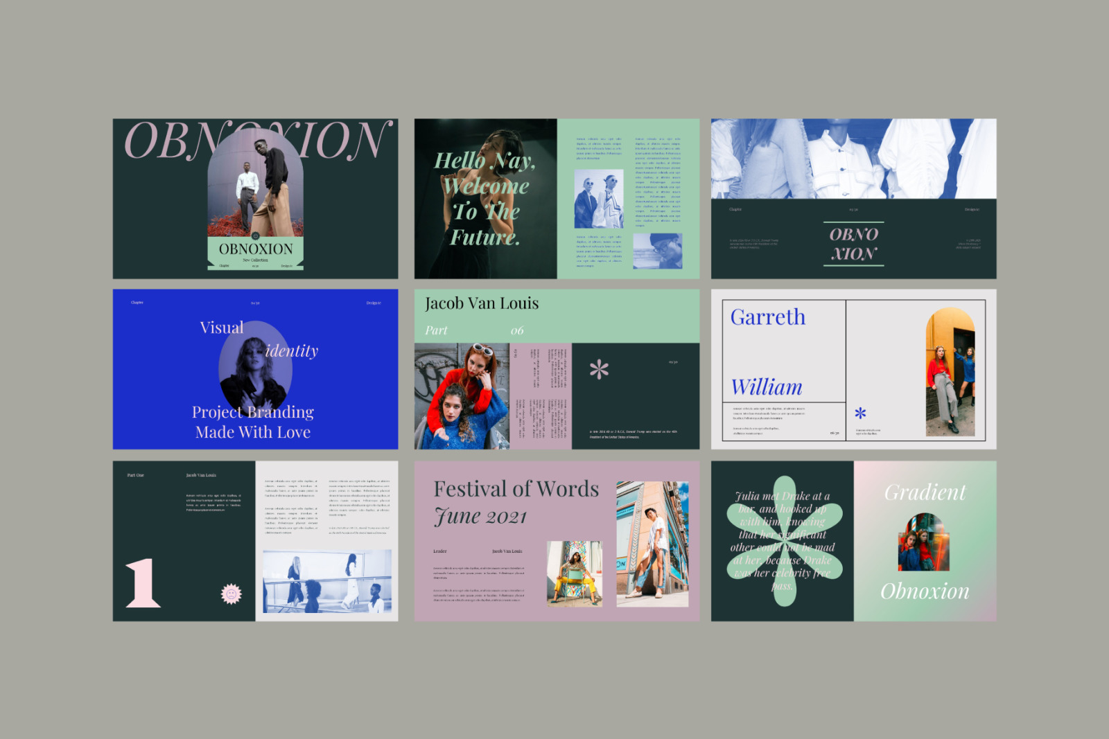OBNOXION Presentation Template OBNOXION Presentation Template