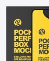 Pocket Perfume With Box Mockup