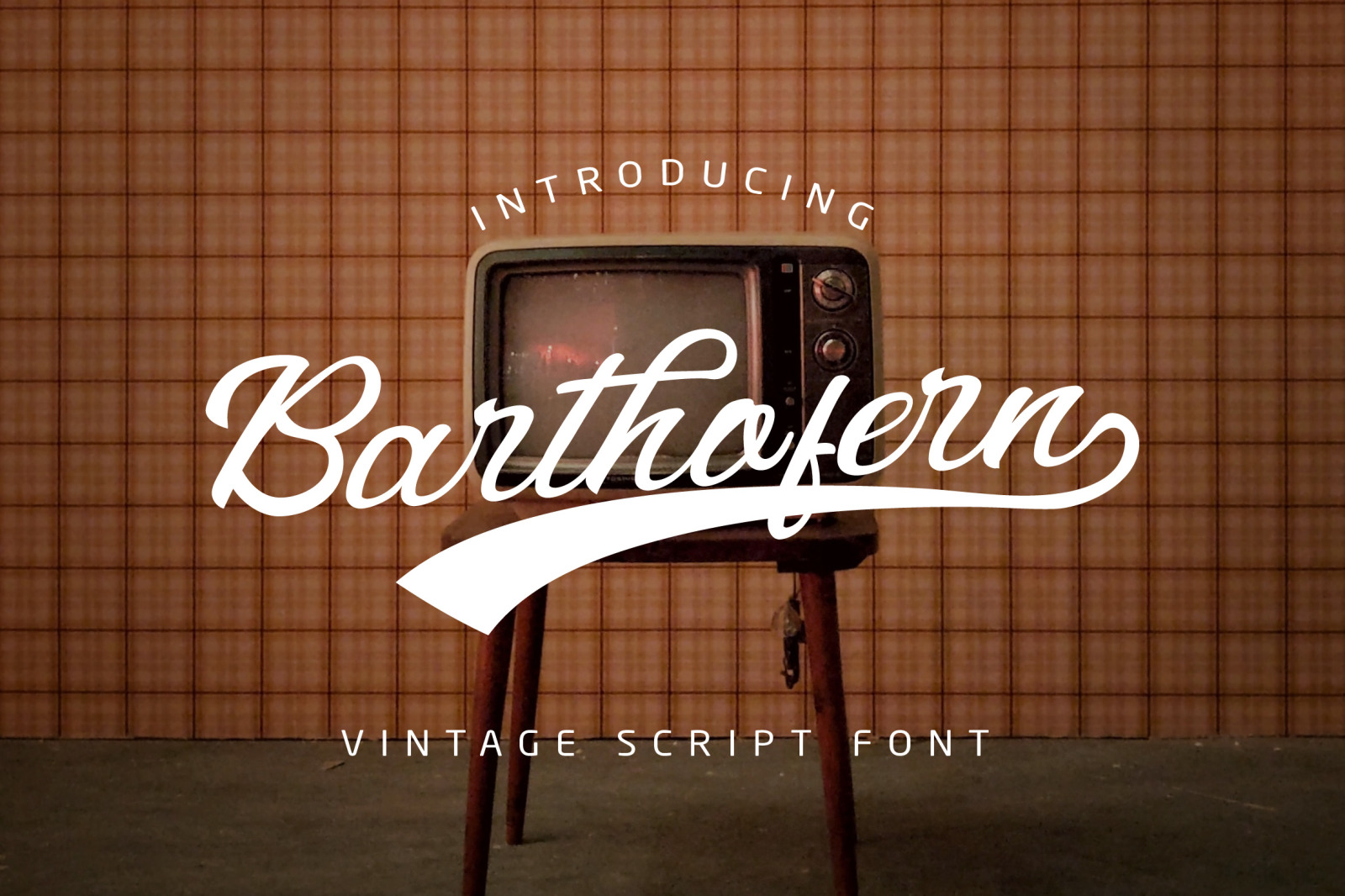 Barthofern - Vintage Script | Logo Font