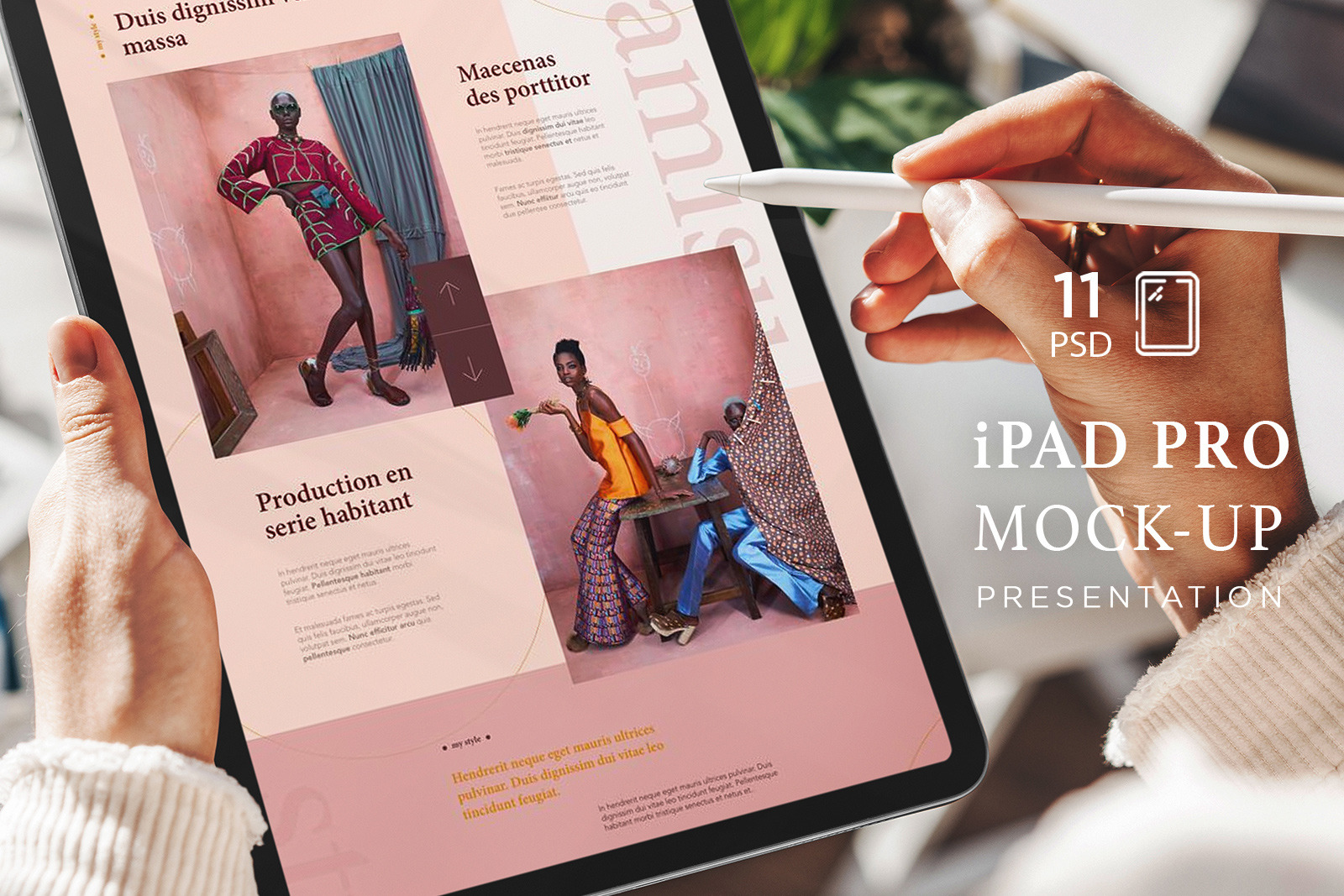 iPad Pro Presentation Mock-Up iPad Pro Presentation Mock-Up