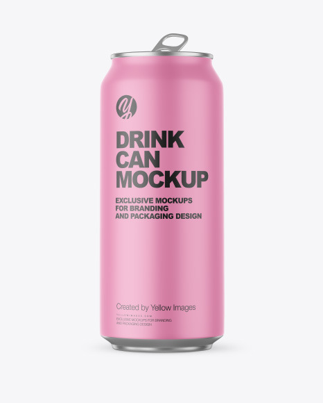 Aluminium Can With Matte Finish Mockup - Aluminium+Packaging+Psd+Mockup+Packaging+Mockup+Mockup+Psd+Mockup