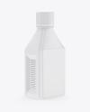 Glossy Plastic Bottle Mockup