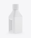 Matte Plastic Bottle Mockup