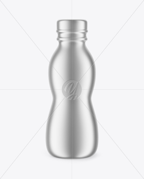 Metallic Bottle Mockup