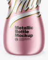 Metallic Bottle Mockup