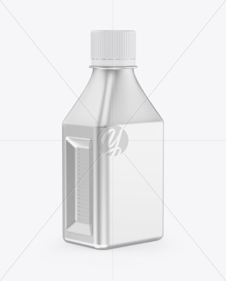 Metallic Bottle Mockup