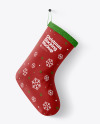 Christmas stocking Mockup