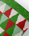 Christmas stocking Mockup