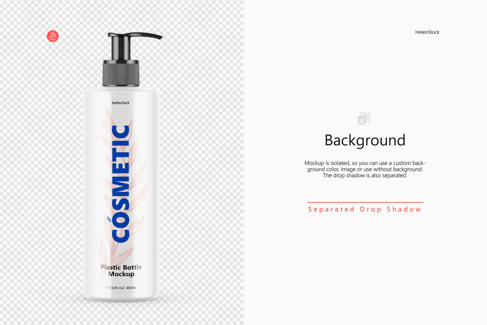 Soap Bottle Mockups - Front View