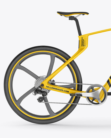 Carbon Electric Road Bike Mockup