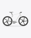 Carbon Electric Road Bike Mockup