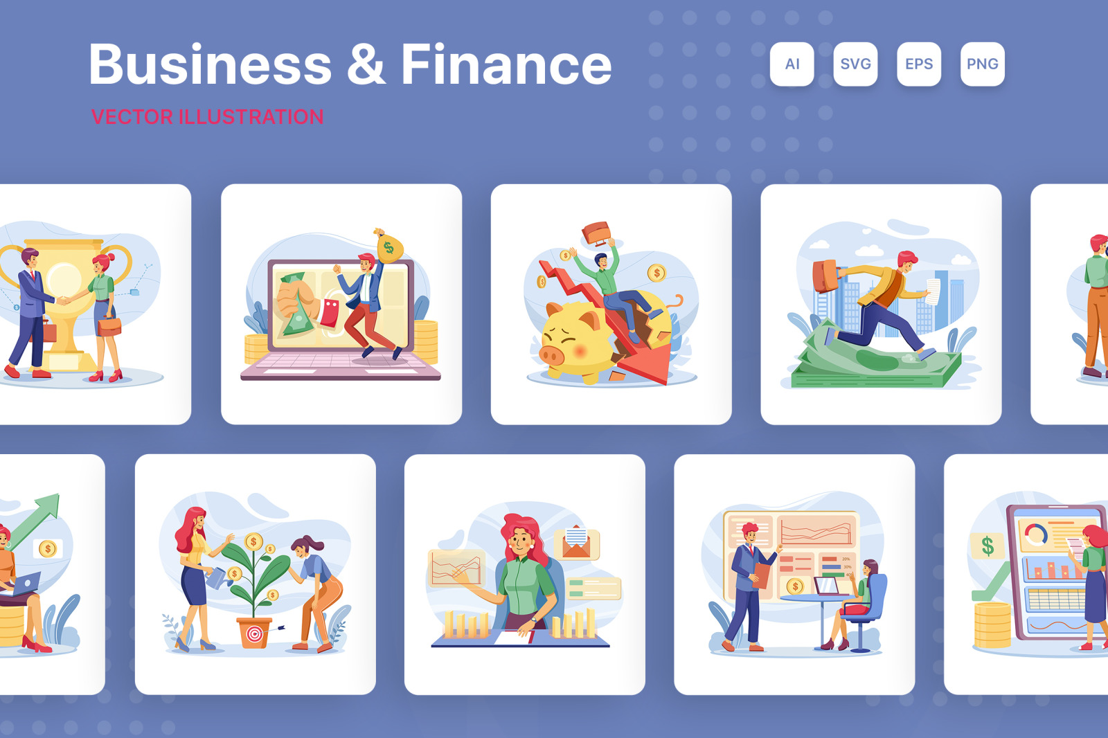 M185_Business &amp; Finance Illustrations