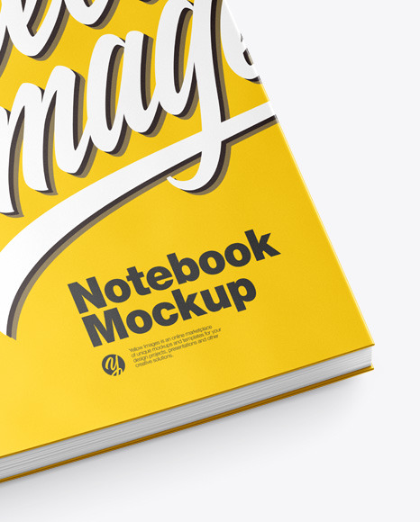 Matte Notebook Mockup