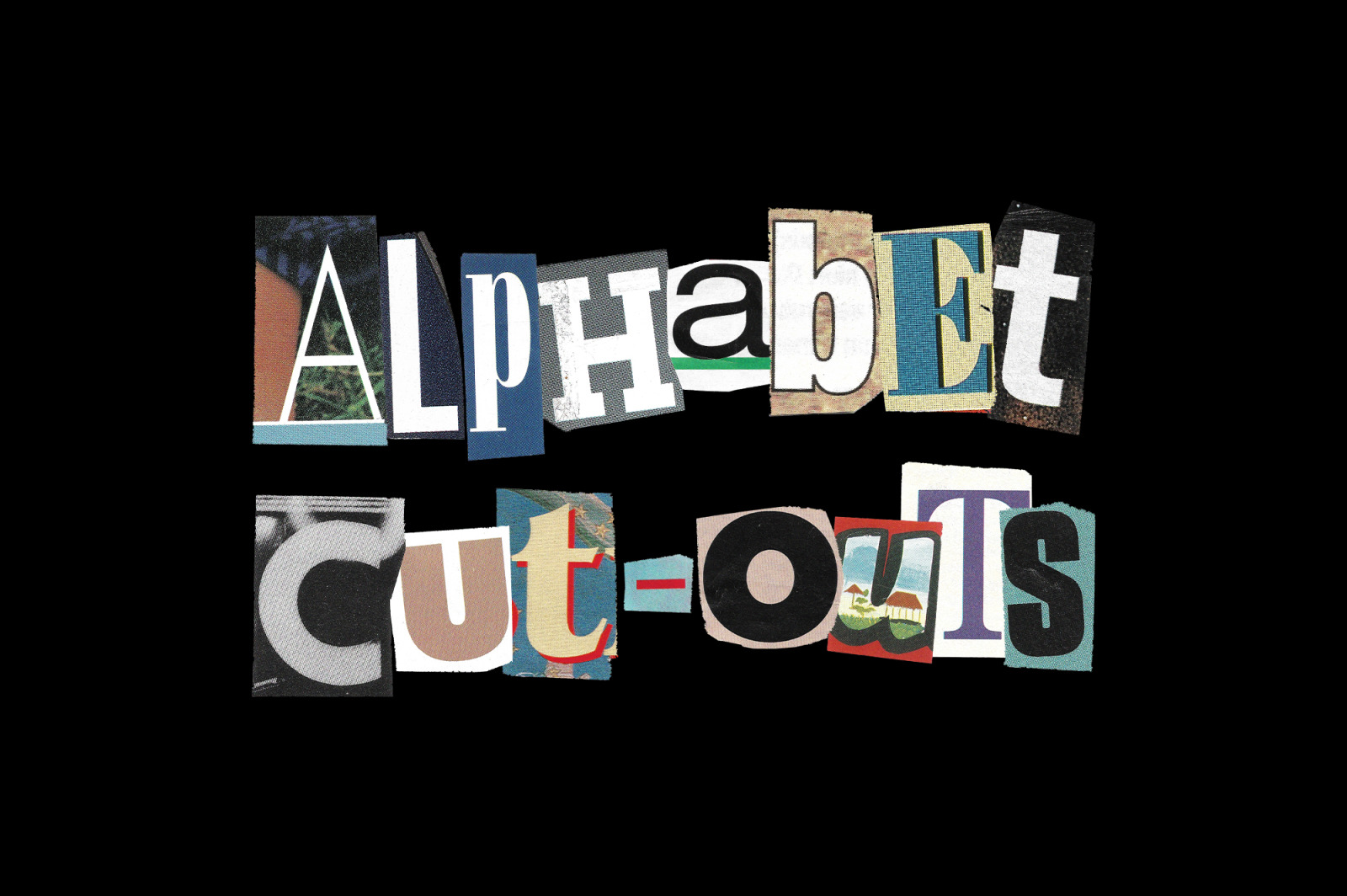 Alphabet Cut-Outs (450+ Assets)