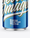 250ml Metallic Drink Can Mockup