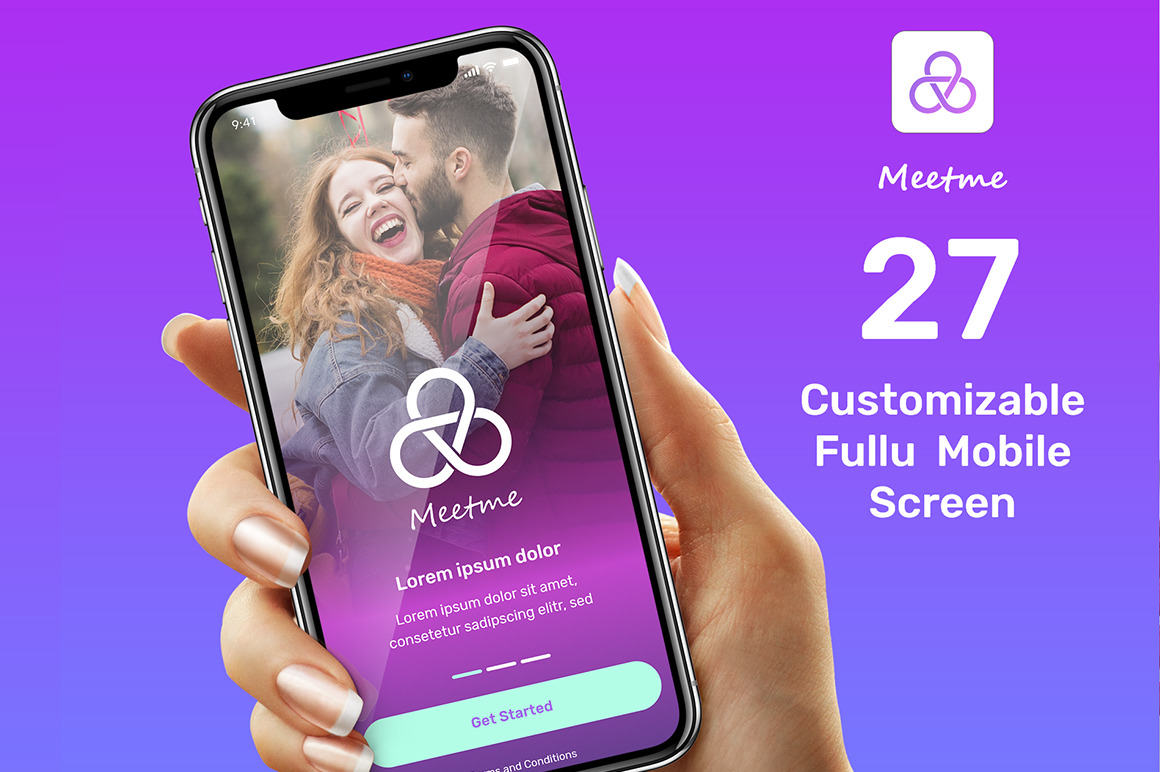 Dating App Meetme iOS UI Kit