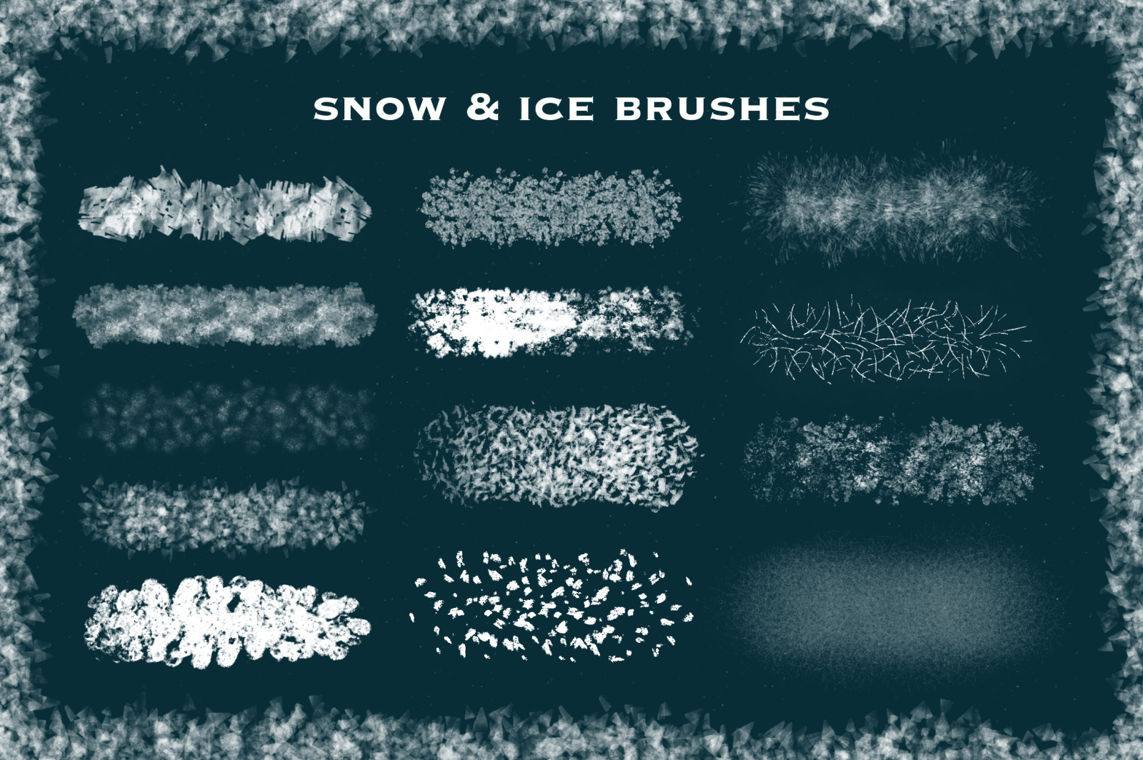 50 Winter Holiday Brushes for Procreate