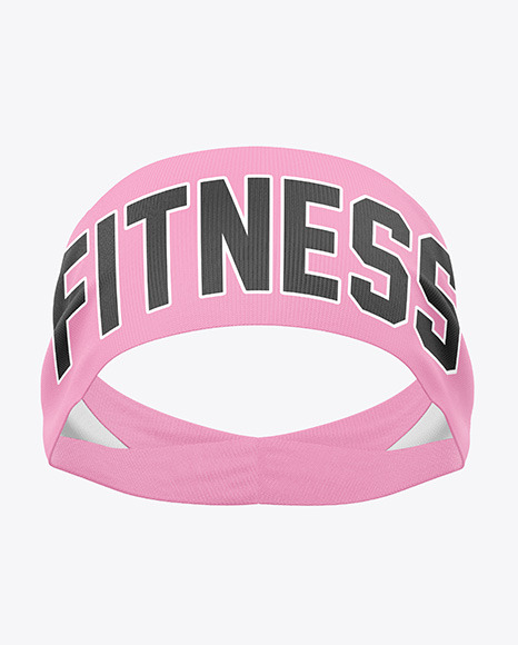 Headband Mockup - Front View