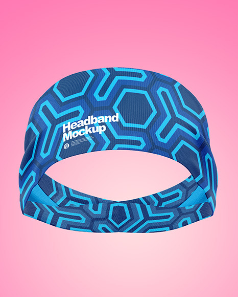 Headband Mockup - Front View