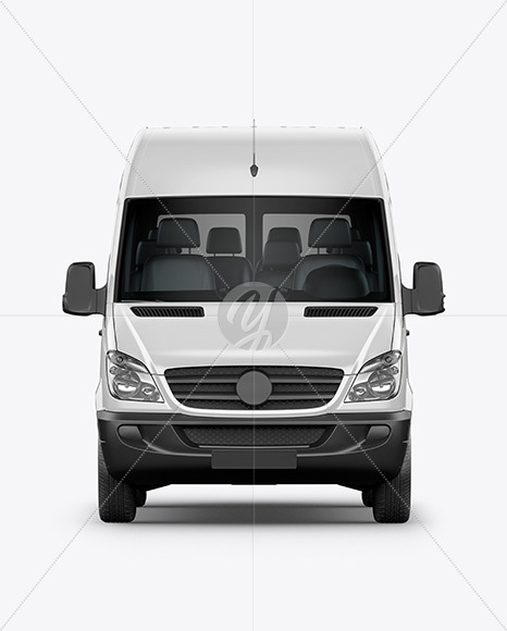 Van Mockup - Front View