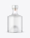 Frosted Glass Bottle Mockup