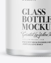 Frosted Glass Bottle Mockup