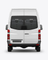 Van Mockup - Back View