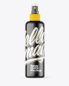 Glossy Spray Bottle Mockup