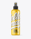 Glossy Spray Bottle Mockup