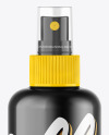 Glossy Spray Bottle Mockup